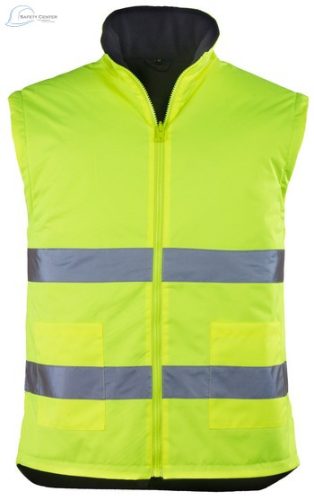 Roadway 4 az 1-ben fényvisszaverő kabát, vízálló, fluoreszkáló PU, XXXL méret
