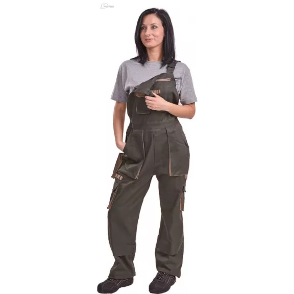 Coverguard Sniper Elite, Pantaloni cu pieptar de stamba groasa din bumbac