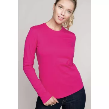 Kariban KA383 LADIES' LONG SLEEVE CREW NECK T-SHIRT
