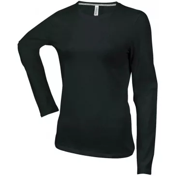Kariban KA383 LADIES' LONG SLEEVE CREW NECK T-SHIRT