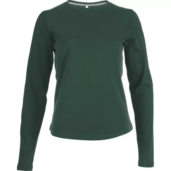 Kariban KA383 LADIES' LONG SLEEVE CREW NECK T-SHIRT Kariban KA383 LADIES' LONG SLEEVE CREW NECK T-SHIRT