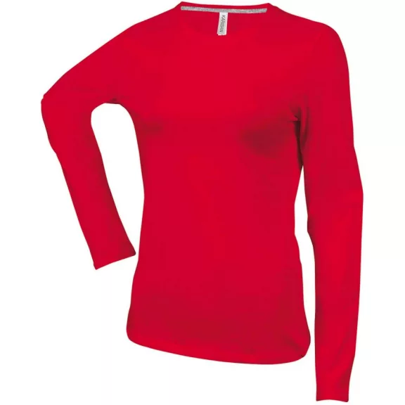 Kariban KA383 LADIES' LONG SLEEVE CREW NECK T-SHIRT Kariban KA383 LADIES' LONG SLEEVE CREW NECK T-SHIRT