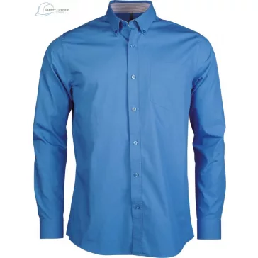 Camasa Poplin KA517 LONG-SLEEVED WASHED COTTON POPLIN SHIRT