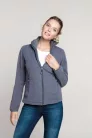 KA907 MAUREEN dzseki - NŐI ZIP-ES MICROFLEECE