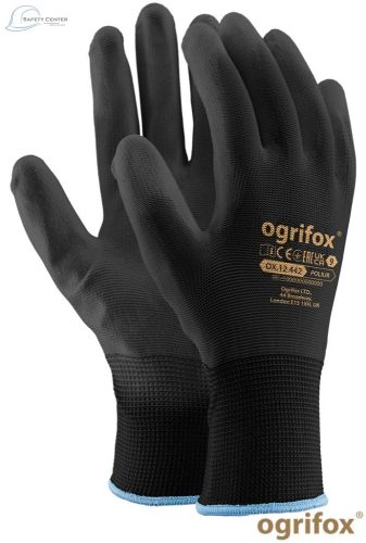  Lichidare de stoc Manusi Sensor negru Ogrifox Ox Poliur imersat in PU