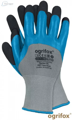 Ogrifox kétszer bevont latex munkakesztyű