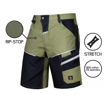   Pentru pantaloni scurți cu design modern alege Procera Lander Green