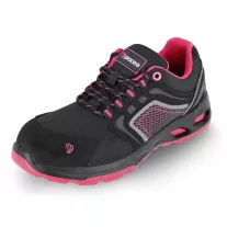   Adidași de protecție de damă Procera Magenta S1cu bombeu metalic