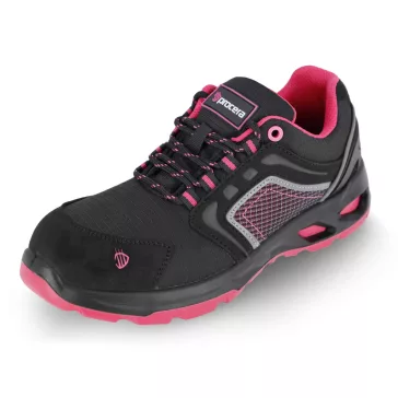   Adidași de protecție de damă Procera Magenta S1cu bombeu metalic