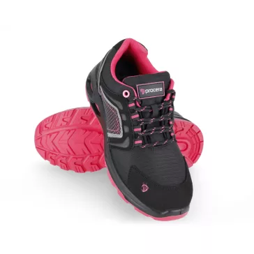   Adidași de protecție de damă Procera Magenta S1cu bombeu metalic