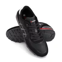   Pantofi casual fără bombeu ultra ușori, cu talpă din spumă Procera Runner Negru