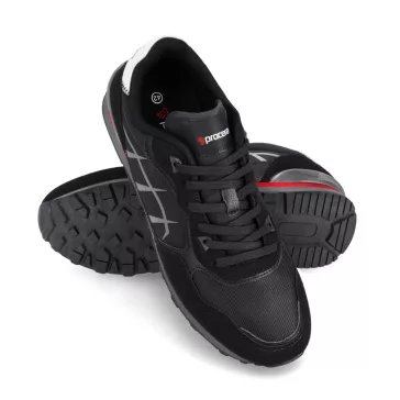   Pantofi casual fără bombeu ultra ușori, cu talpă din spumă Procera Runner Negru