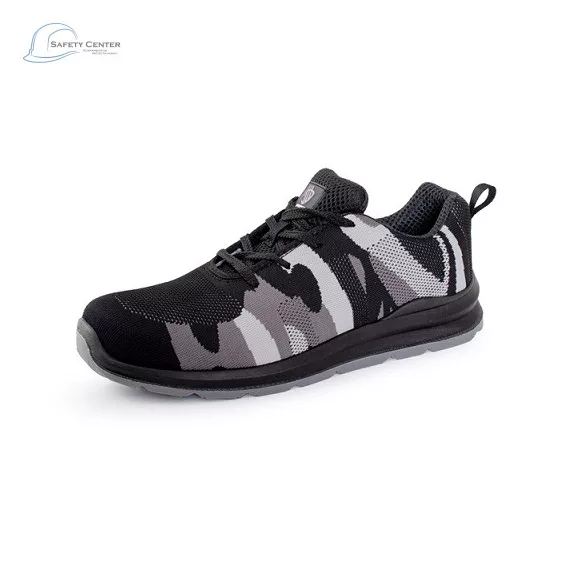 Adidasi de protectie Camo S1 Texo cu bombeu metalic Mărimea 39