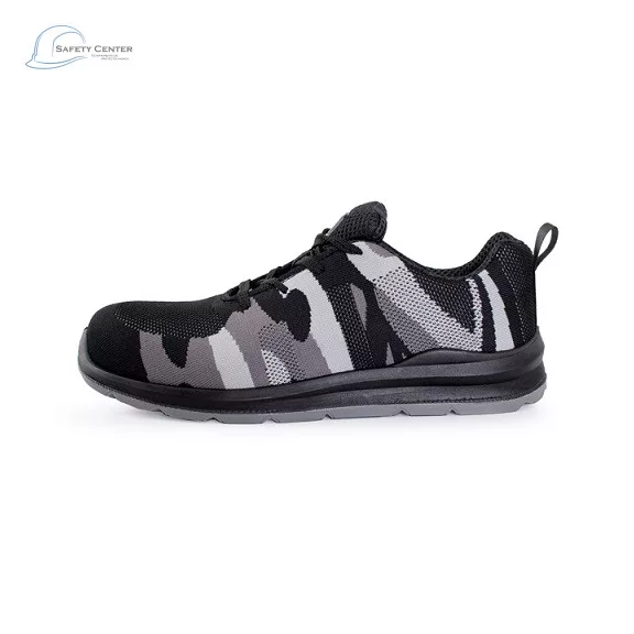 Adidasi de protectie Camo S1 Texo cu bombeu metalic Mărimea 39