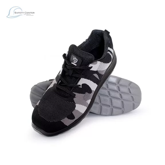 Adidasi de protectie Camo S1 Texo cu bombeu metalic Mărimea 39