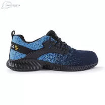 Adidasi de protectie Texo Fly blue cu bombeu metalic S1