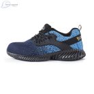 Adidasi de protectie Texo Fly blue cu bombeu metalic S1