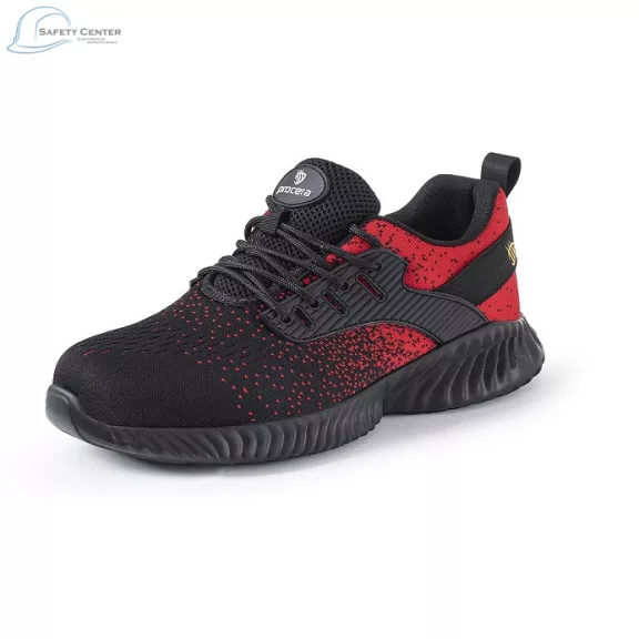 Adidasi de protectie Texo Fly Red cu bombeu metalic Adidasi de protectie Texo Fly Red cu bombeu metalic