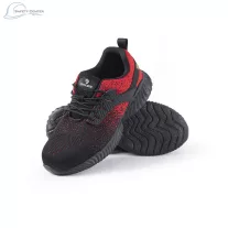 Adidasi de protectie Texo Fly Red cu bombeu metalic