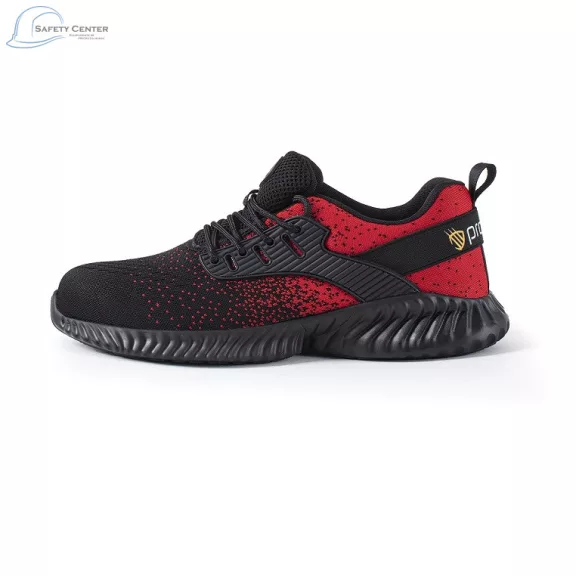 Adidasi de protectie Texo Fly Red cu bombeu metalic Adidasi de protectie Texo Fly Red cu bombeu metalic