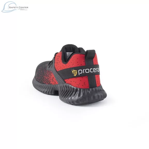 Adidasi de protectie Texo Fly Red cu bombeu metalic Adidasi de protectie Texo Fly Red cu bombeu metalic