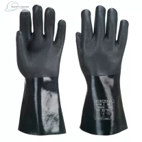 Portwest,Manusa Double Dipped PVC,manusi imersat dublu in PVC,rezistenta chimica cat 3