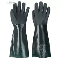 Portwest,Manusa Double Dipped PVC,manusi imersat dublu in PVC,rezistenta chimica cat 3