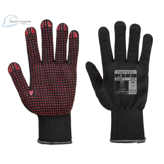 Portwest,A110,Manusa Nylon Polka Dot,manusa cu puncte de aderenta