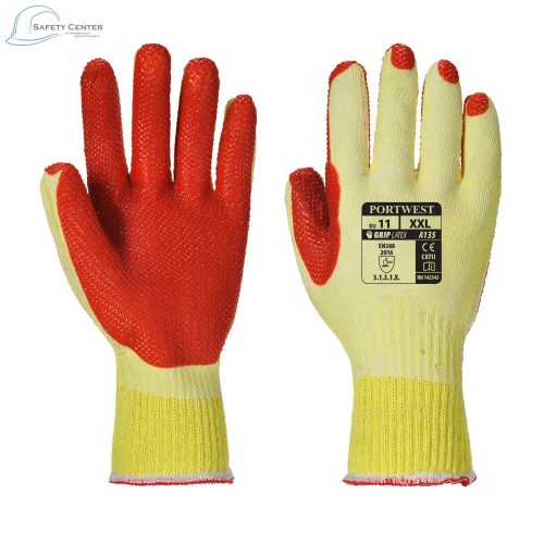 Portwest,Manusa Tought Grip, Manusi dublu imersate in latex