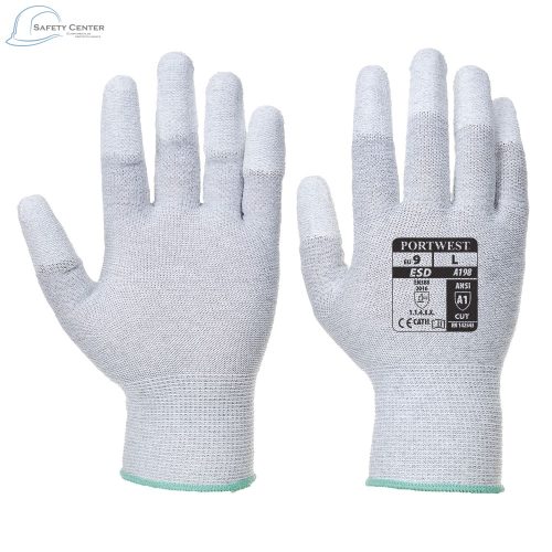 Portwest,A198, Manusi Antistatice cu PU fingertip