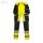 Pantaloni de lucru Portwest DX4 Hi -Vis cu buzunare detasabile Galben / Negru