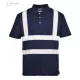 Portwest, Tricou Polo Iona cu benzi reflectorizante
