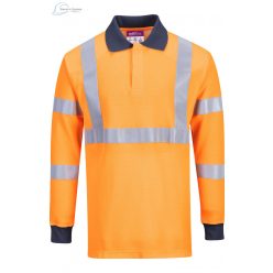 Portwest,FR76,Tricou Polo Ignifug GO/RT