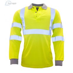   Portwest,FR77,Tricou Polo cu Maneci Lungi HI VIS Antistatic si Ignifug