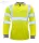 Portwest, FR77, hosszú ujjú, antistatikus és tűzálló HI VIS póló