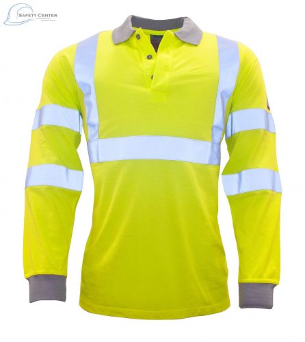 Portwest,FR77,Tricou Polo cu Maneci Lungi HI VIS Antistatic si Ignifug