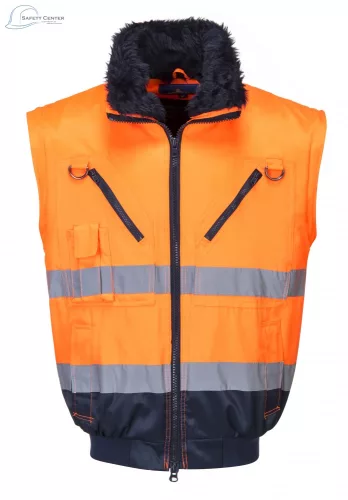 Portwest munkakabát Pilot Hi Vis 3 in 1
