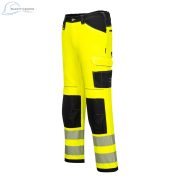 Pantaloni de lucru Portwest PW3 Hi-Vis  stretch greutate redusa