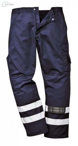 Portwest,Pantaloni de lucru Iona Safety Combat cu benzi reflectorizante