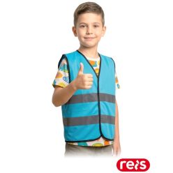Vesta reflectorizantă pentru copii Turquaz Kos-Zoo