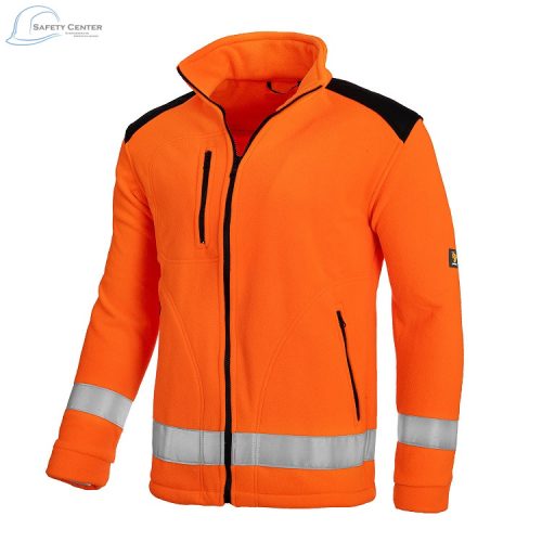 Jachetă polar reflectorizant Procera HV Orange 340G Mărimea XXL