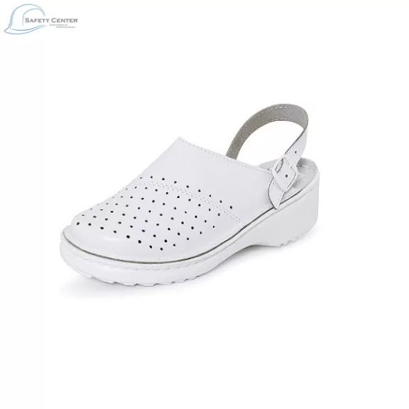 Papuci alba de lucru perforata Procera Papuci alba de lucru perforata Procera