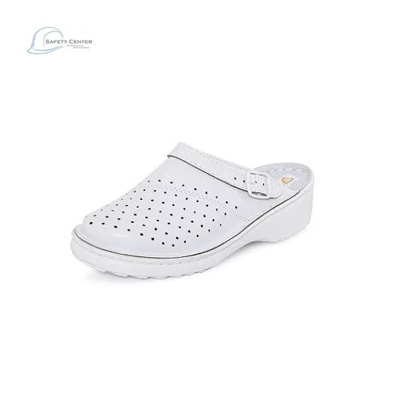 Papuci alba de lucru perforata Procera Papuci alba de lucru perforata Procera