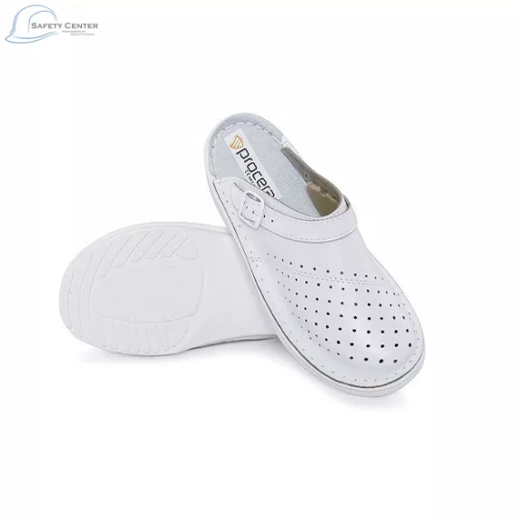 Papuci alba de lucru perforata Procera Papuci alba de lucru perforata Procera