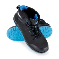   Bocanci de protecție din piele nubuc Procera Aster S3 cu bombeu și lamelă antiperforație 