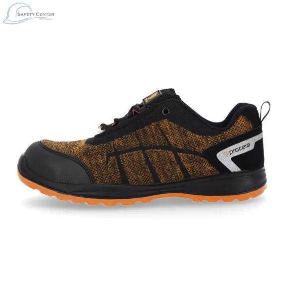 Adidași de protecție cu bombeu și lamelă antiperforație Procera Chester orange S1P Mărimea 39 Adidași de protecție cu bombeu și lamelă antiperforație Procera Chester orange S1P Mărimea 39