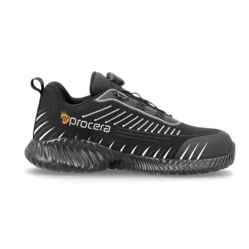  Adidași de protecție supercomod, cu bombeu și lamelă Procera Texo Fly Larox S1P