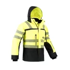 Hosszú, hideg elleni szigetelt, vízálló, steppelt, fényvisszaverő, strapabíró anyagból készült dzseki sok zsebbel: Procera Lagarto XXL-es méret