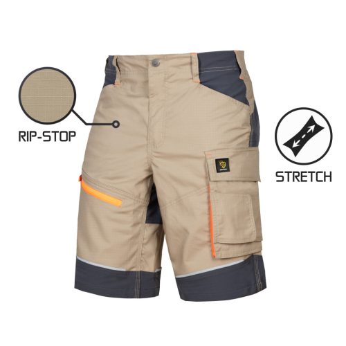 Pantaloni scurți care vor fi cele mai bun priteni ai tăi în muncă Procera Lido Bej Mărimea 52