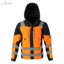   Jachetă reflectorizant, dacă lucrezi în construcții, dar este iarnă atunci soluția este: Procera Logic Orange 
